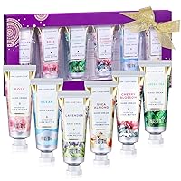 spa luxetique Hand Cream Hand Cream Set Gift for Women Hand Lotion with Natural Aloe and Vitamin E for Dry Skin Mini Travel Size Scented Hand Lotion for Women Birthday Gifts| 6 x 1.0 oz/30ml
