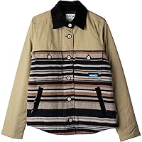 KAVU Zaltana Jacket Coat - Button Up Insulated Corduroy Shacket