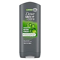 MEN + CARE Body Wash and Face For Fresh, Healthy-Feeling Skin Extra Fresh Cleanser That Effectively Washes Away Bacteria While Nourishing Your 13.5 oz