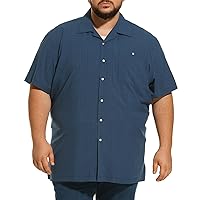 HOdo Big and Tall Shirts for Men Oversized Mens Plaid Shirts 2XL to 6XL