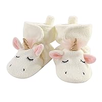 Hudson Baby Unisex-Child Cozy Fleece Booties Slipper Sock