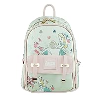 Disney Alice in Wonderland Wondapop 11 Inch Vegan Leather Mini Backpack