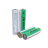 FixtureDisplays® 4PK USB Rechargeable AAA Battery 500mAh Lithium Battery USB Battery Rechargeable 15013-SNL Listing