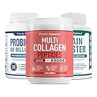 Purely Optimal Probiotics 60B + Collagen Powder + Brain Booster
