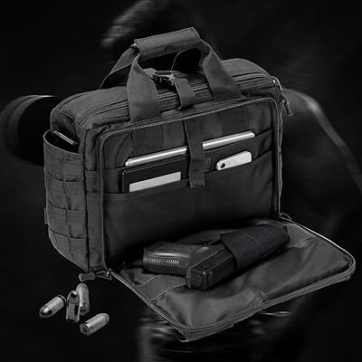 Stypos Tactical Messenger Bag, Tactical Briefcase for Man Military Laptop  Bag Messenger Shoulder Bag