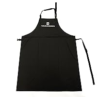 Yardbird Sleeveless Butchering Apron, Durable Waterproof Material, Two Adjustable Straps, Easy to Clean, One Size Fits Most, 4293501,Black