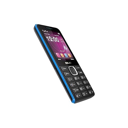 BLU Tank II T193 Unlocked GSM Dual-SIM Cell Phone w/ Camera and 1900 mAh Big Battery - Unlocked Cell Phones - Retail Packaging - Black Blue