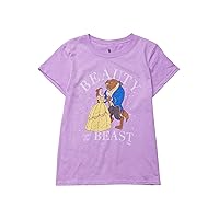 Junk Food Girl's Disney Beauty & The Beast T-Shirt (Little Kids/Big Kids)