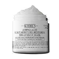 Kiehl's Amino Acid Moisture-Restoring Dry Scalp Treatment, Moisturizing Scalp Hair Mask for All Hair Types, Nourishes & Soothes Scalp, with Coconut Oil, Paraben-free, Sulfate-free - 8.4 fl oz
