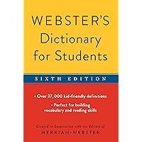 Webster's Dictionary for Students, Sixth Edition, Newest Edition Webster's Dictionary for Students, Sixth Edition, Newest Edition Paperback Library Binding