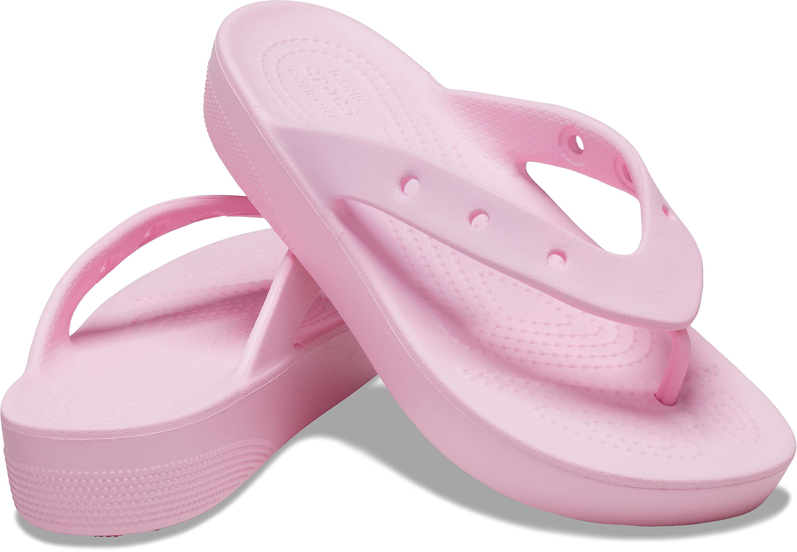 Crocs Womens Classic Platform Flip Flops, Platform Sandals