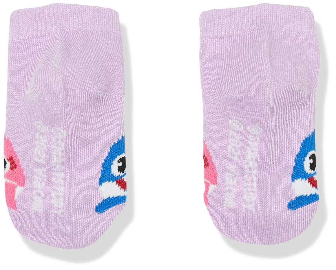 Nickelodeon unisex-baby Baby Shark 5 Pack Shorty Socks