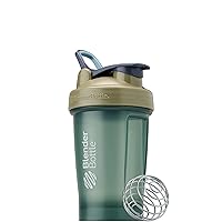 Classic V2 Shaker Bottle Perfect for Protein Shakes and Pre Workout, 20oz, Full Color Tan