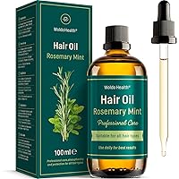 Rosemary Oil with Mint for Hair Strengthening Oil 3.38 Fl Oz - for all hair types and deeply nourishes types