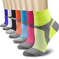 CHARMKING Compression Socks for Women & Men Circulation 15-20 mmHg is Best for Athletic Running Cycling Nurse Daily Wear