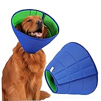 Recovery Collars ConesDog Cone Collar for After Surgery XL Anti-Bite Soft Dog Cone Collars with Strap Breathable Mesh Elizabethan Collar