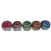 Lindy's Stamp Gang Magical Jar Set, 0.25-Ounce, Autumn Leaves, 5 Per Package
