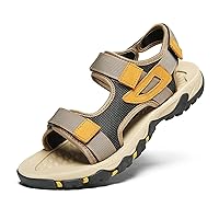 Men's Sandals, Closed Toe Athletic Sandals, Men's Summer Shoes, Lightweight Comfortable Hiking Sandals