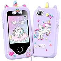 Kids Smart Phone for Girls, Christmas Birthday Gifts for Girls Age 3-10 Kids Toys Cell Phone, 2.8