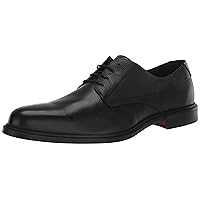HUGO Men's Kerr Grainy Leather Pointed Derby Shoe Oxford