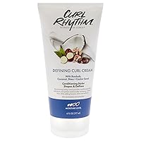 Defining Curl Cream - Hair Moisturizer for Curly Hair - Curl Styling Cream for Frizz Control, Bounce, and Shine - Sulfate Free - 6 oz