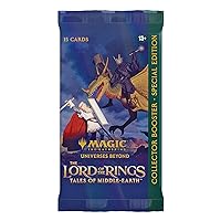 Magic: The Gathering The Lord of The Rings: Tales of Middle-Earth Special Edition Collector Booster - 15 Magic Cards (Collectible Fantasy Card Game)
