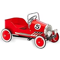 Retro Style Pedal Car, Red (21114)