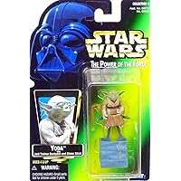 Star Wars Power of the Force Yoda Red Card Action Figure