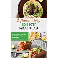 Anti-Inflammatory Diet Meal Plan: A Detailed Meal Plan to Heal Your Body, Reducing Inflammation with Quickly Tasty Recipes Anti-Inflammatory Diet Meal Plan: A Detailed Meal Plan to Heal Your Body, Reducing Inflammation with Quickly Tasty Recipes Hardcover Paperback