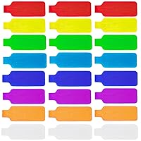 Cable Ties Multi-Color Cord Labels Write-on Label Reusable Fastening Cable Cord Ties Multi-Purpose Cable Management Straps for Electronics and Cord Organizer, 8 Colors (24)