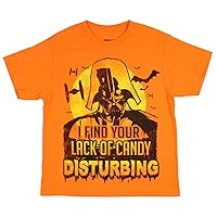 Star Wars Boys' Darth Vader I Find Your Lack of Candy Disturbing T-Shirt