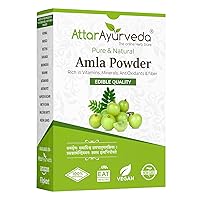 Pure Amla Powder for Hair Growth 100% Pure and Natural, No Preservatives Reduces the Appearance of Skin Blemishes 8.8 Ounce