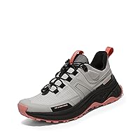 NORTIV 8 Women's Lightweight Hiking Shoes Quick Laces Outdoors Sneakers