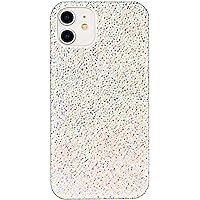 Leather Phone Case, for Apple iPhone 11 (2019) 6.1 Inch Laser Flash Point Lady Back Cover with Microfiber Lining (iPhone 11,1)