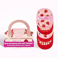 Makeup Eraser The Original, 7-Day Set, Erase All Makeup with Just Water, Including Waterproof Mascara, Eyeliner, Foundation, Lipstick, Sunscreen, and More! Prints, 7ct.
