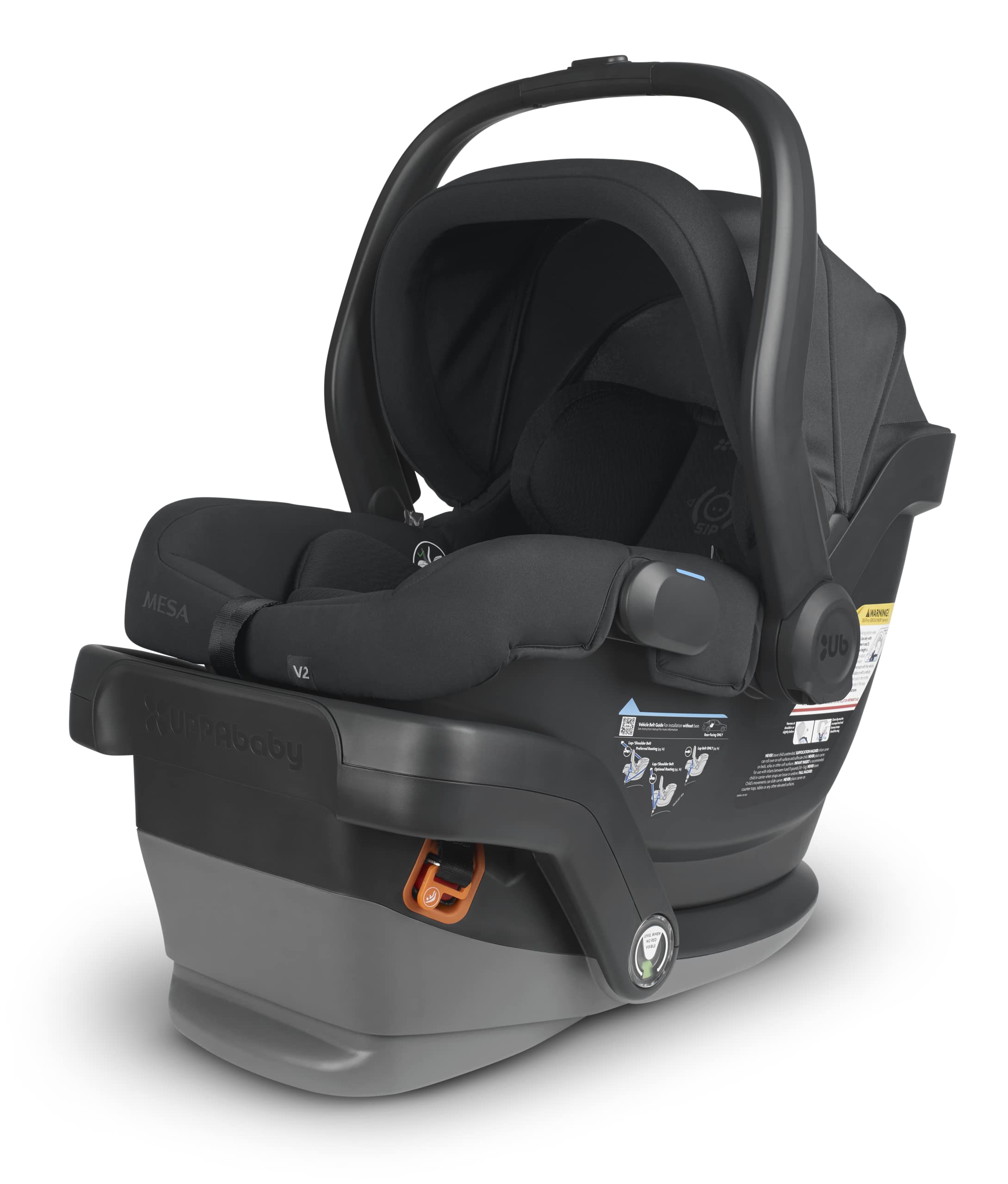 MESA V2 Infant Car Seat- Jake (Charcoal) + Base for MESA/MESA V2