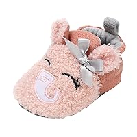 Baby Cartoon Shoes Plus Velvet Warm Nude Boots Fashion Non Slip Breathable Toddler Shoes Snow Boots for Infant Girls