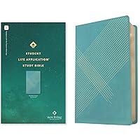 NLT Student Life Application Study Bible (LeatherLike, Teal Blue Striped, Red Letter, Filament Enabled) NLT Student Life Application Study Bible (LeatherLike, Teal Blue Striped, Red Letter, Filament Enabled) Imitation Leather