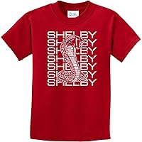 Shelby Cobra Stacked Kids T-Shirt