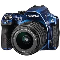 Pentax K-30 Weather-Sealed 16 MP CMOS Digital SLR with 18-55mm Lens (Blue)
