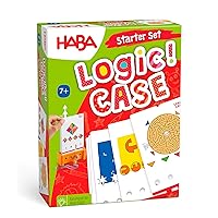 HABA Logic! CASE Starter Set - Brain Building Puzzles for Ages 7+