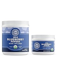 Vimergy Wild Blueberry Powder (250g) and (125g) Bundle