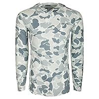 Drake Waterfowl Men's Performance Hoodie - Lightweight Breathable Sun Protection Quick-Dry Moisture-Wicking Active Sweatshirt