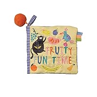 Manhattan Toy Fruity Fun Time Soft Book, Ages 0 Months & Up