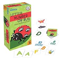 Briarpatch | Letter, Number or Bug, School Readiness Game for Preschool, Travel-Friendly, Early Learning Activity for Kids Ages 3+