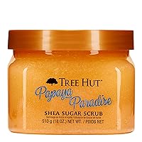 Papaya Paradise Shea Sugar Exfoliating & Hydrating Body Scrub, 18 oz