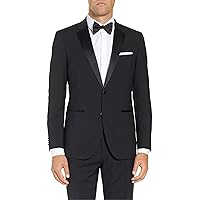 Men's Classic & Slim Fit Two-Piece Formal Tuxedo Suit - Available in Many Sizes & Colors
