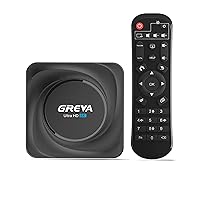 GREVA Android TV Box 11.0 4K 6K 8K HDR Android Box Support WiFi 5 BT 4.2 Smart Box Support H.265 8GB 64GB Smart TV Streaming Player