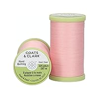 COATS & CLARK Inc S960-1210 Dual Duty Plus Hand Quilting Thread, 325-Yard, Pink
