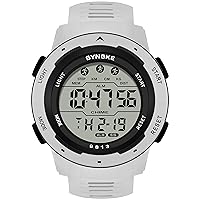 Digital Watch Men's Military Watch Outdoor Large Men's Watch with Digital Stopwatch LED Light Date 50 m Waterproof Multifunctional Tactical Digital Sports Watches for Men Boys